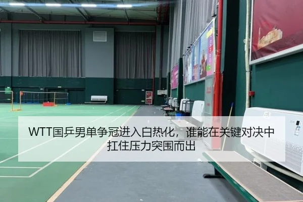 WTT国乒男单争冠进入白热化，谁能在关键对决中扛住压力突围而出
